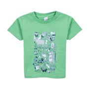 Toddler Asheville Forest Animals T-Shirt