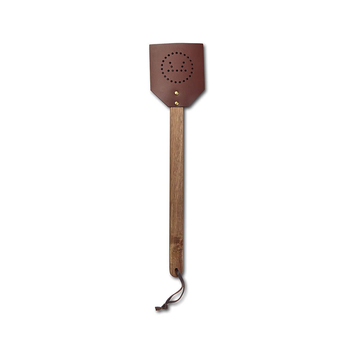 Amish-Style Leather Fly Swatter
