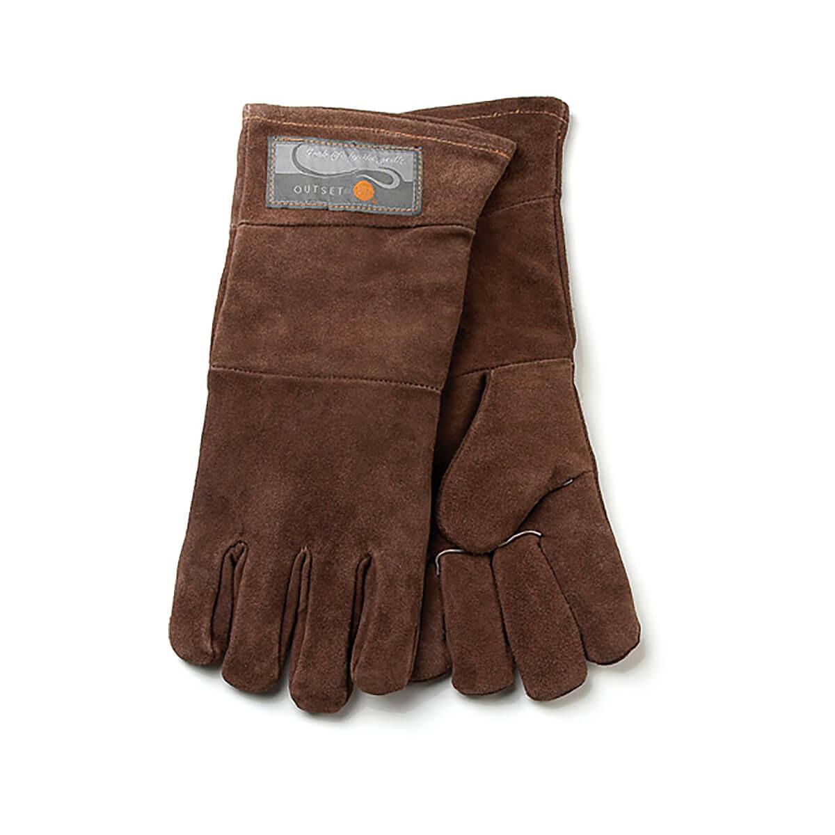  Brown Leather Grill Gloves