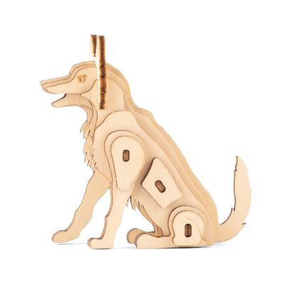 Wood Dog 3D Puzzle 