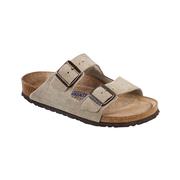 Men's Arizona Soft Footbed Sandals: TAN,BROWN