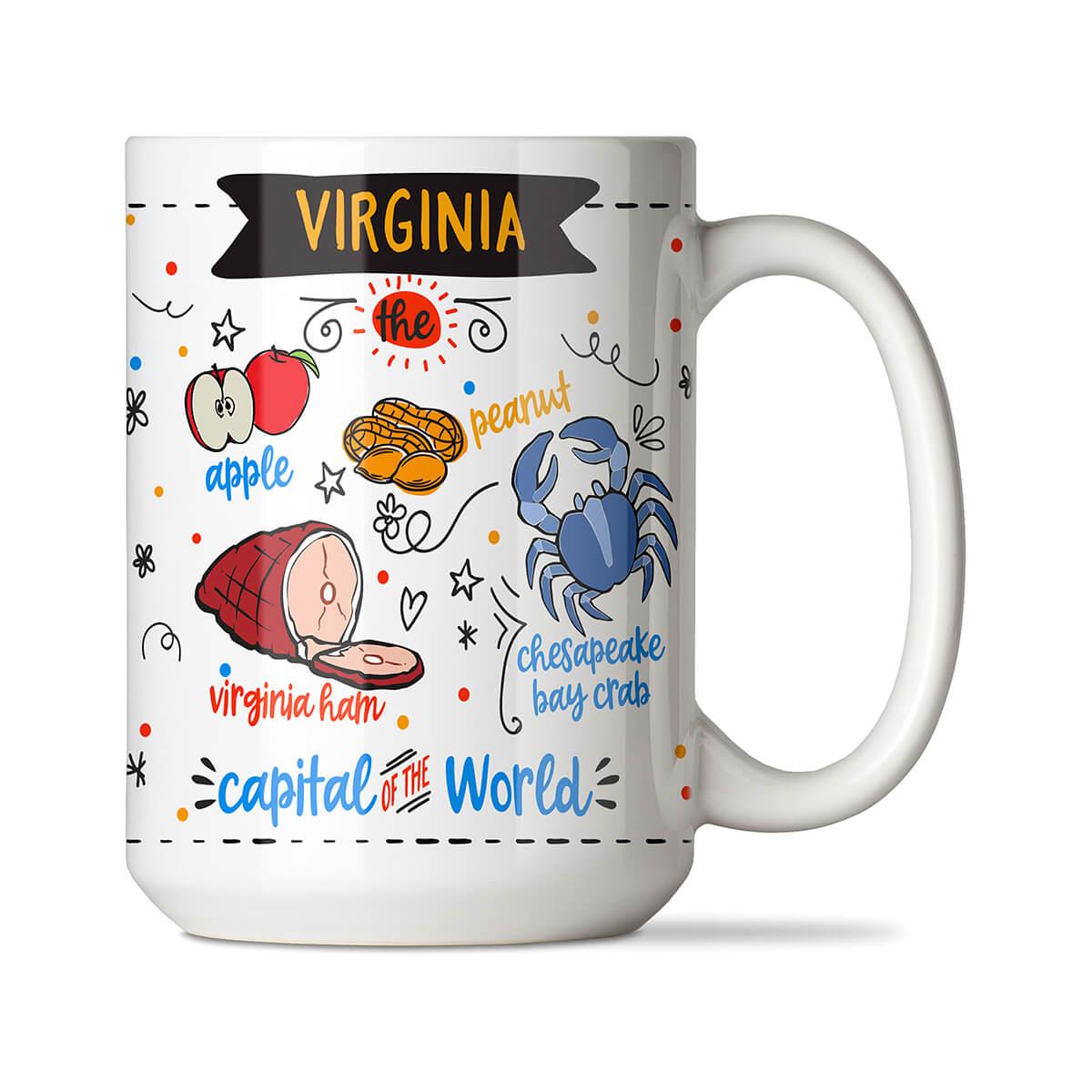  Virginia Foods Ceramic Mug