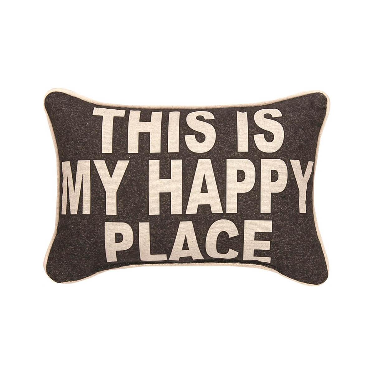 My Happy Place Pillow