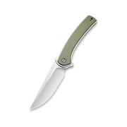 Asticus G10 Flipper Knife   : GREEN_G10
