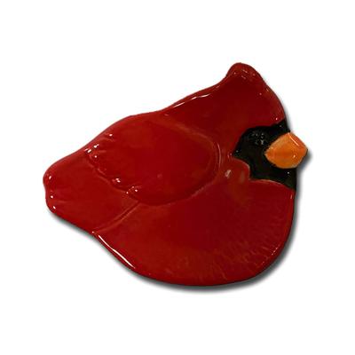 Mini Trinket Cardinal Dish