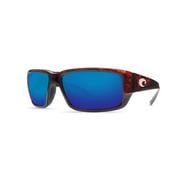 Fantail 580P Sunglasses - Polarized Plastic: TORT4BLUE