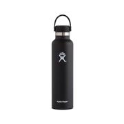 Insulated Standard Mouth Bottle - 24 Ounce : BLACK