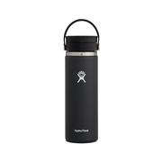 Hydro Flask Insulated Wide Mouth Bottle with Flex Sip - 20 Ounce: BLACK