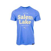 Salem Lake Short Sleeve T-Shirt: HTHR_COLUMBIA_BLUE