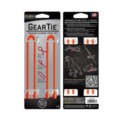 Gear Tie - 12 Inch - 2 Pack