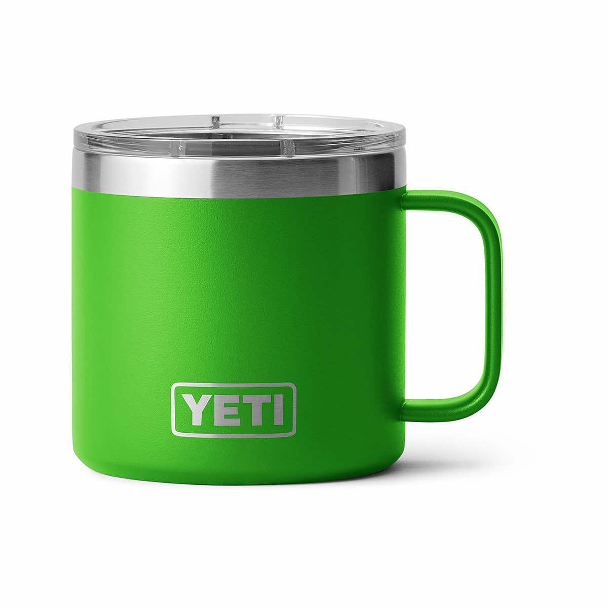 YETI 35 oz Rambler Travel Mug with Straw Lid CHARTREUSE Limited
