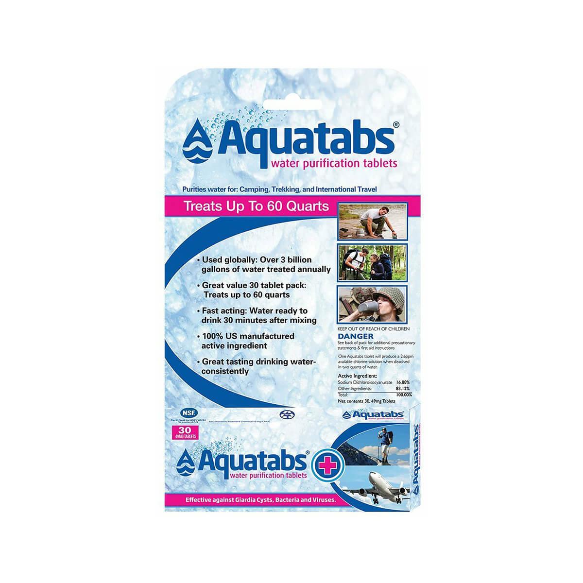  Aquatabs Nadcc 30 Pack