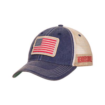 Hendersonville American Flag Trucker Hat
