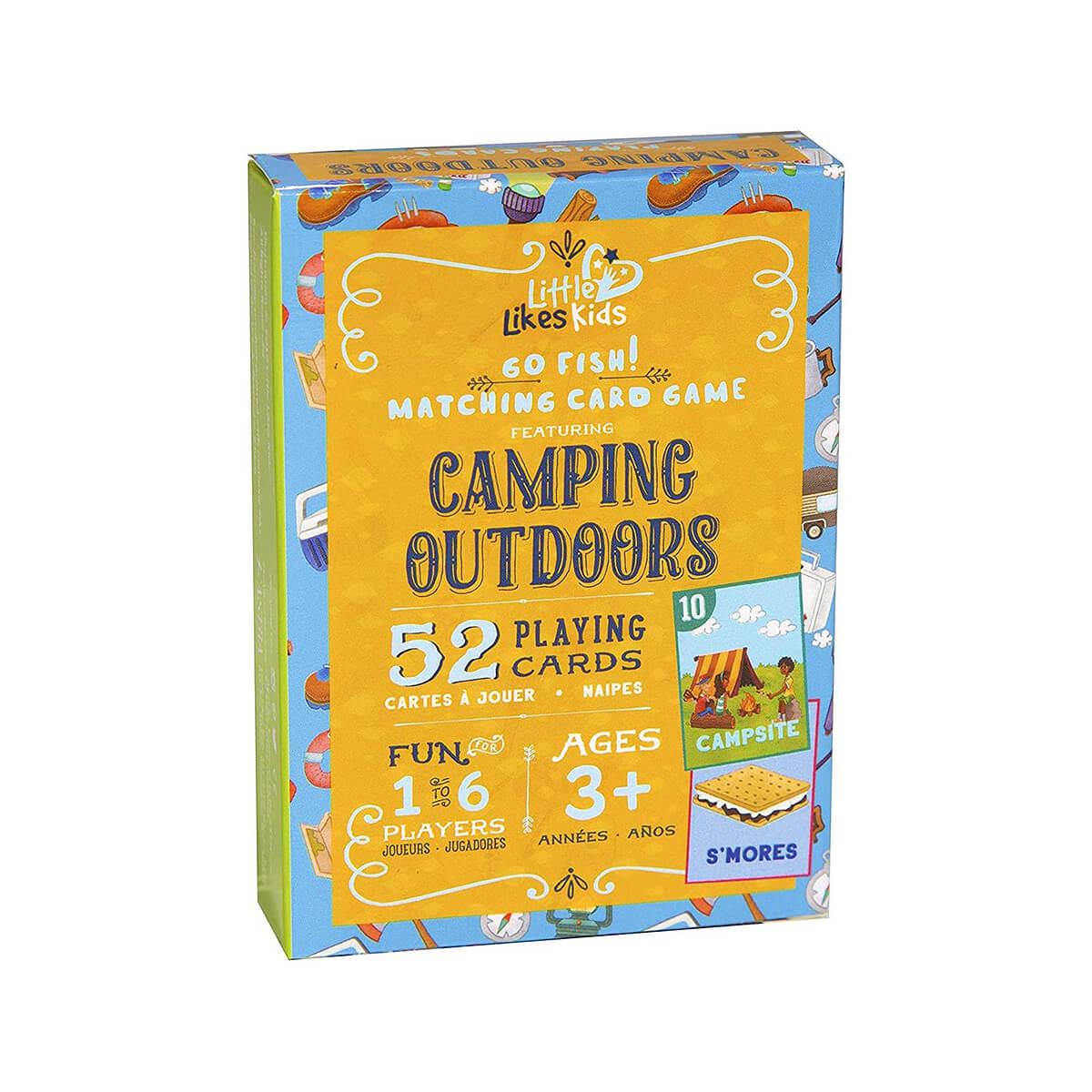  Camping Outdoors Go Fish Cards Game