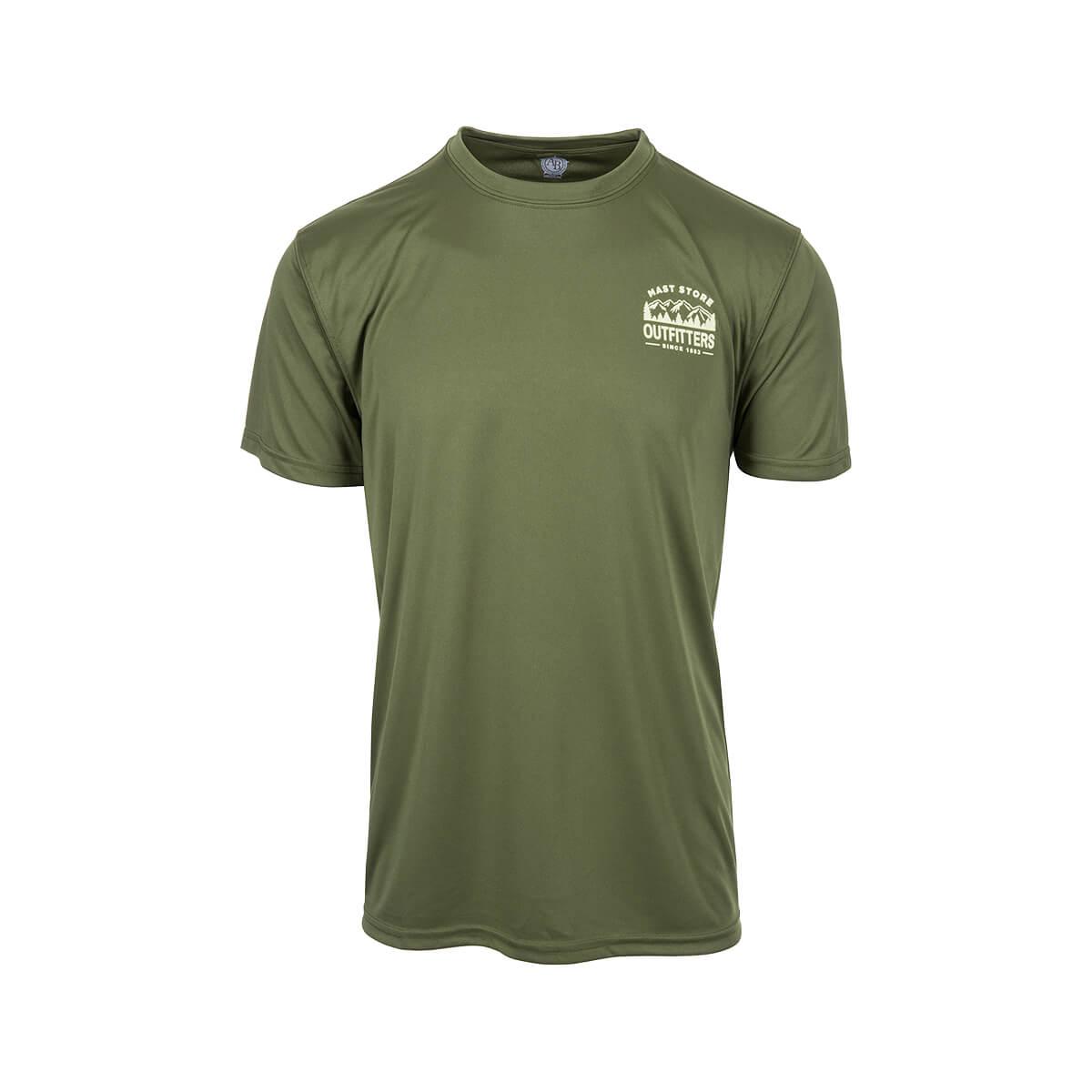  Mast Store Outfitters Solar Short Sleeve Wicking T- Shirt