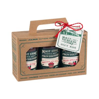 Mast Store Provisioners Apple Butter 3 Pack Gift Box