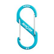 S-Biner #3 Aluminum Dual Carabiner - Blue: BLUE