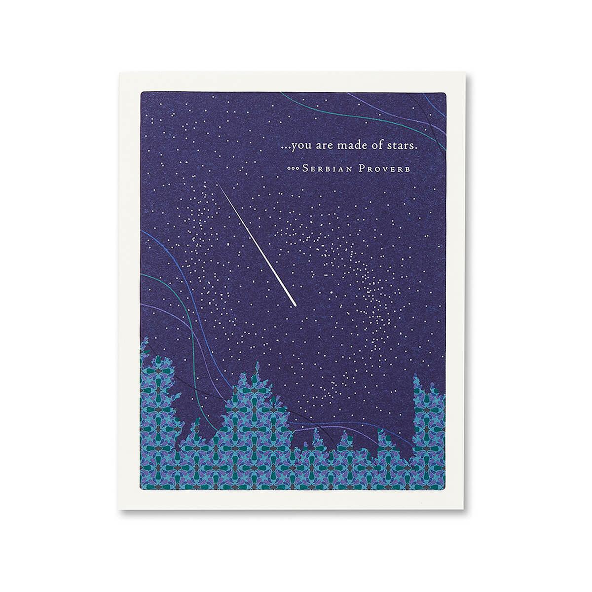  Made Of Stars Encouragement Card