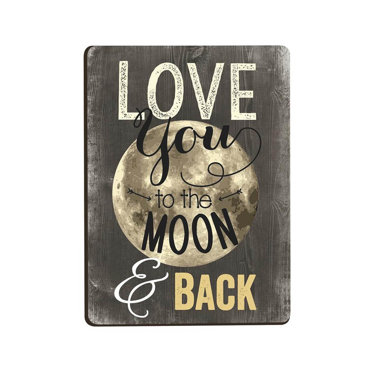  Love You To The Moon & Back Magnet