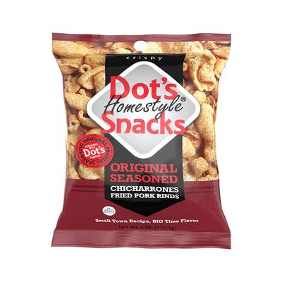 Dot's Homestyle Chicharonnes Fried Pork Rinds - 4 Ounce