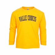 Kids' Valle Crucis Long Sleeve T-Shirt: GOLD