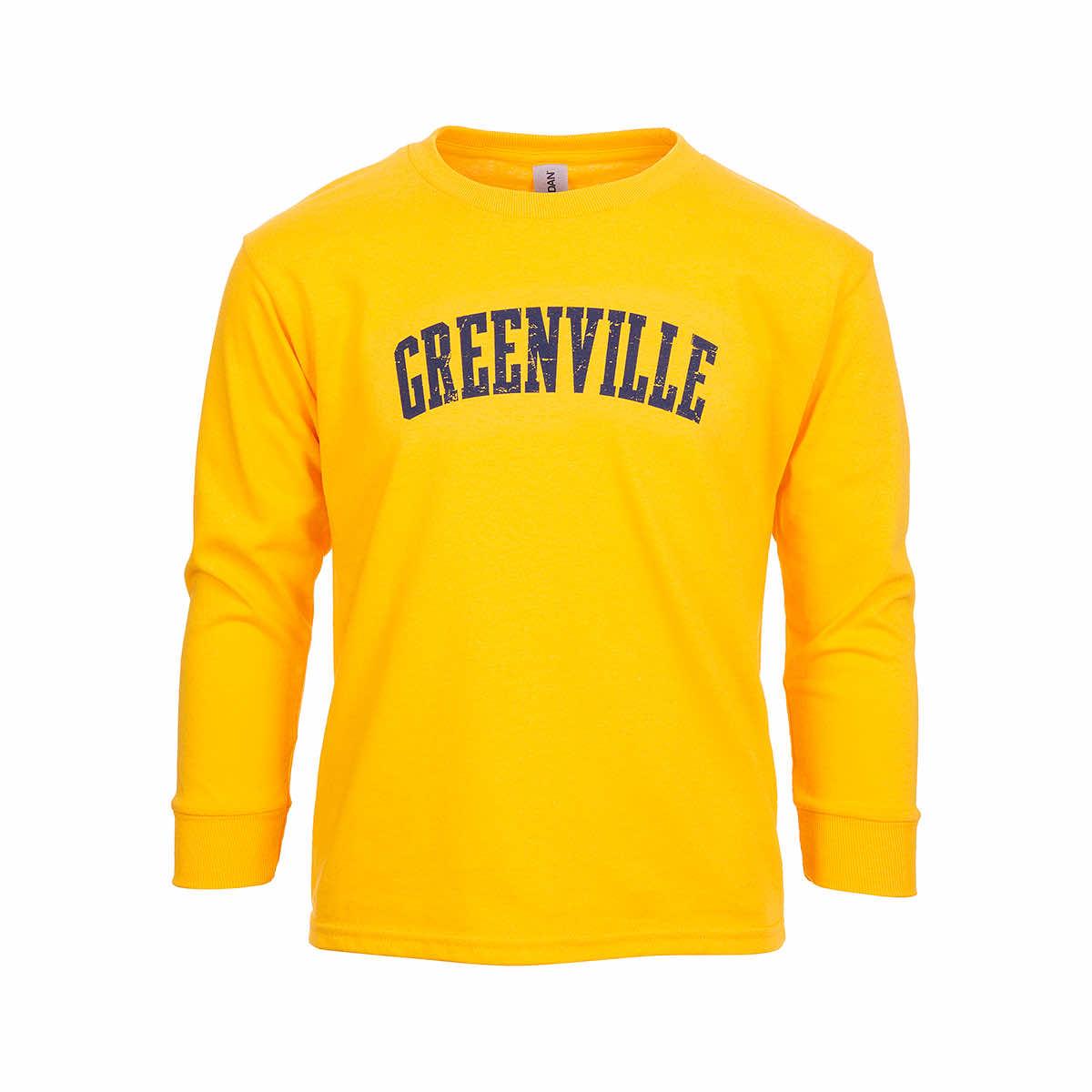  Kids ' Greenville Long Sleeve T- Shirt