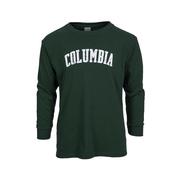 Kid's Columbia Long Sleeve T-Shirt: FOREST_GREEN