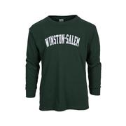 Kids' Winston-Salem Long Sleeve T-Shirt: FOREST_GREEN