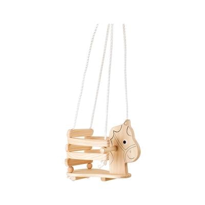 Childs Wooden Horse Swing