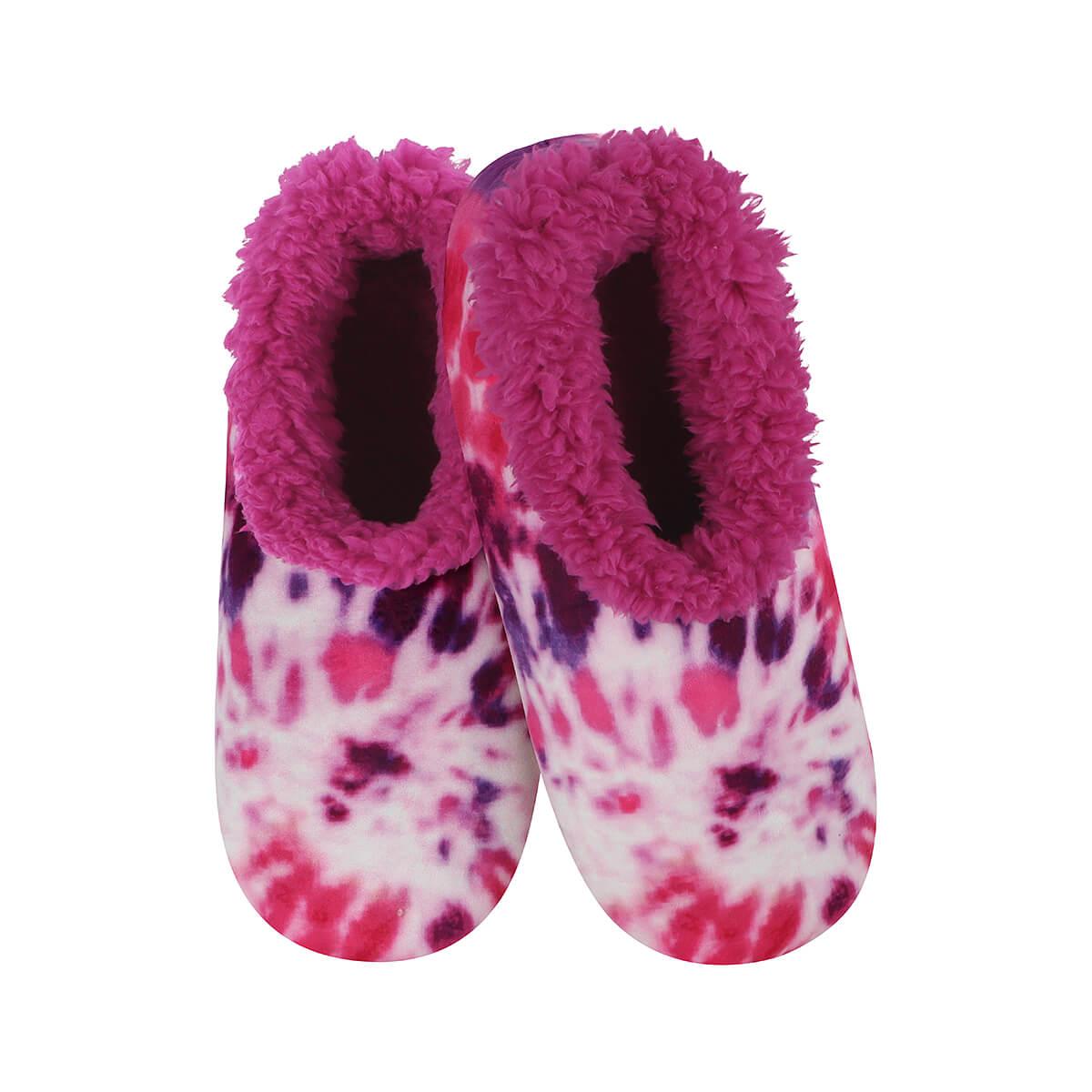  Women's Peace Out Tie Dye Snoozies Slippers