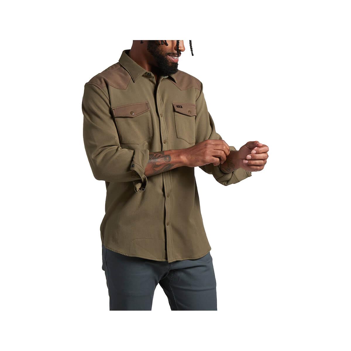  Men's Stockman Stretch Snap Shirt
