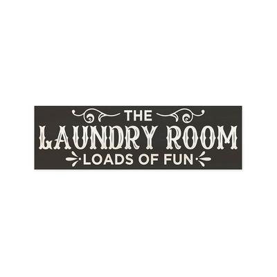 The Laundry Room Loads Of Fun Wooden Sign