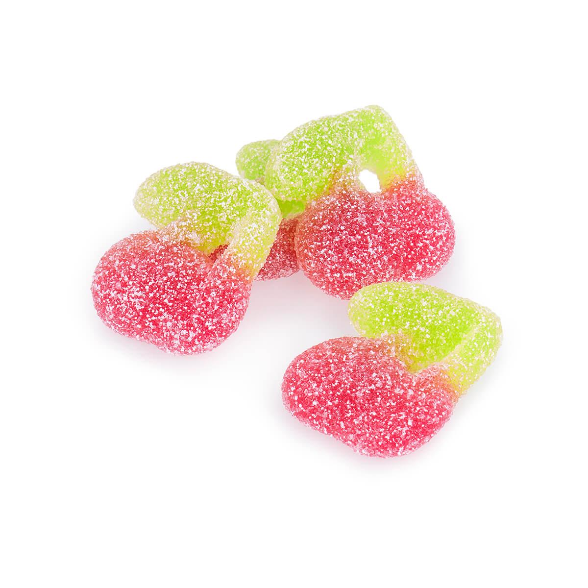  Sour Twin Cherries Candy - 1 Lb.
