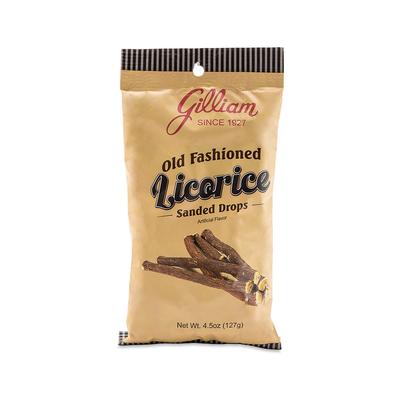 Old Fashioned Licorice Sanded Drops Candy