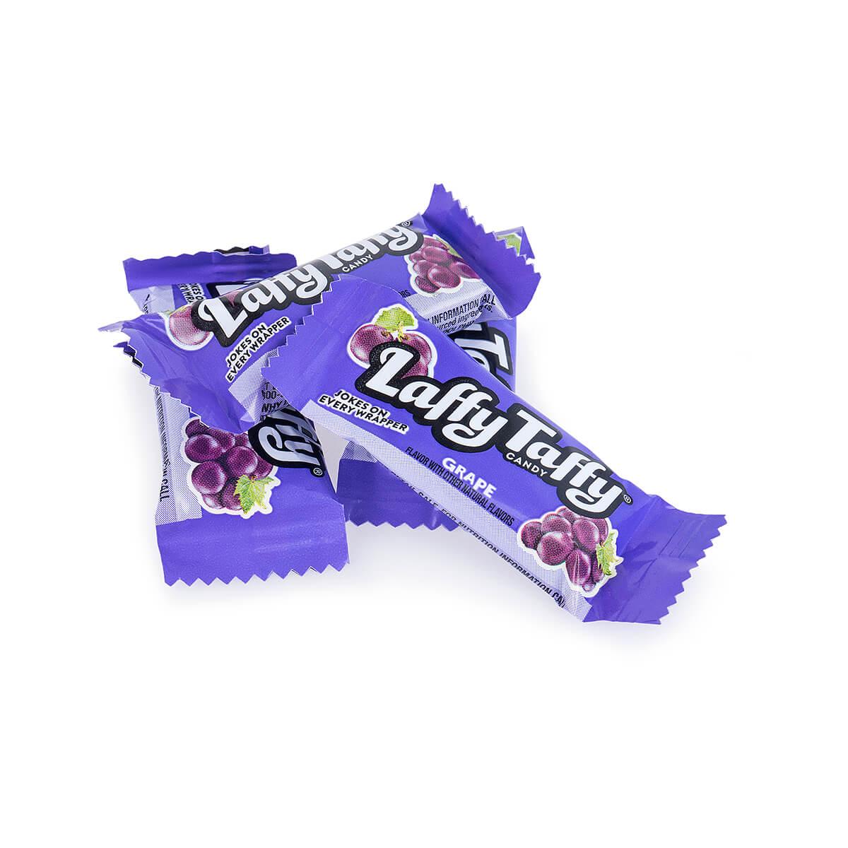  Grape Laffy Taffy Candy - 1 Lb.