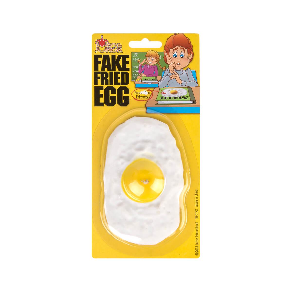  Fake Fried Egg Trick Toy