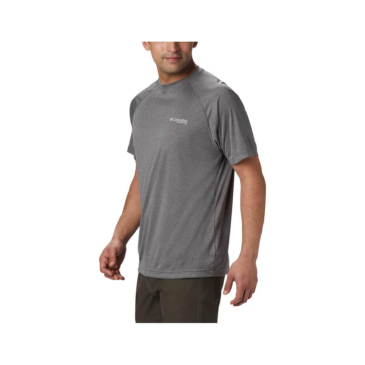  Men's Terminal Tackle Heather Short Sleeve T- Shirt