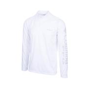 Men's Terminal Tackle Heather 1/4 Zip Pullover: WHITE