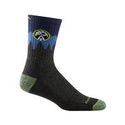 Men's Appalachian Trail Conservancy Midweight Micro Crew Hiking Socks: BLUE,GREEN,GRAY,MULTI