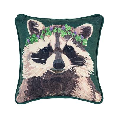 Raccoon Printed Pillow