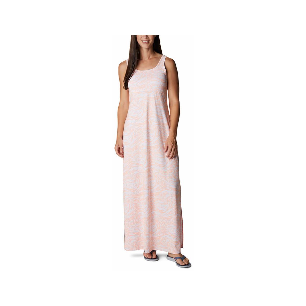  Women's Pfg Freezer Sleeveless Maxi Dress
