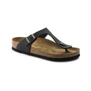 Women's Gizeh Oiled Leather Sandals: BROWN