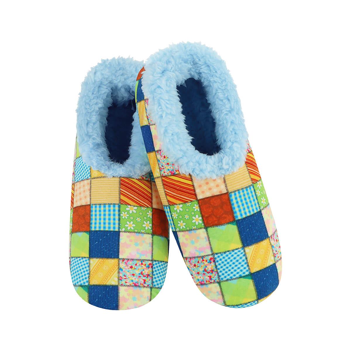  Women's Patchwork Snoozies Slippers