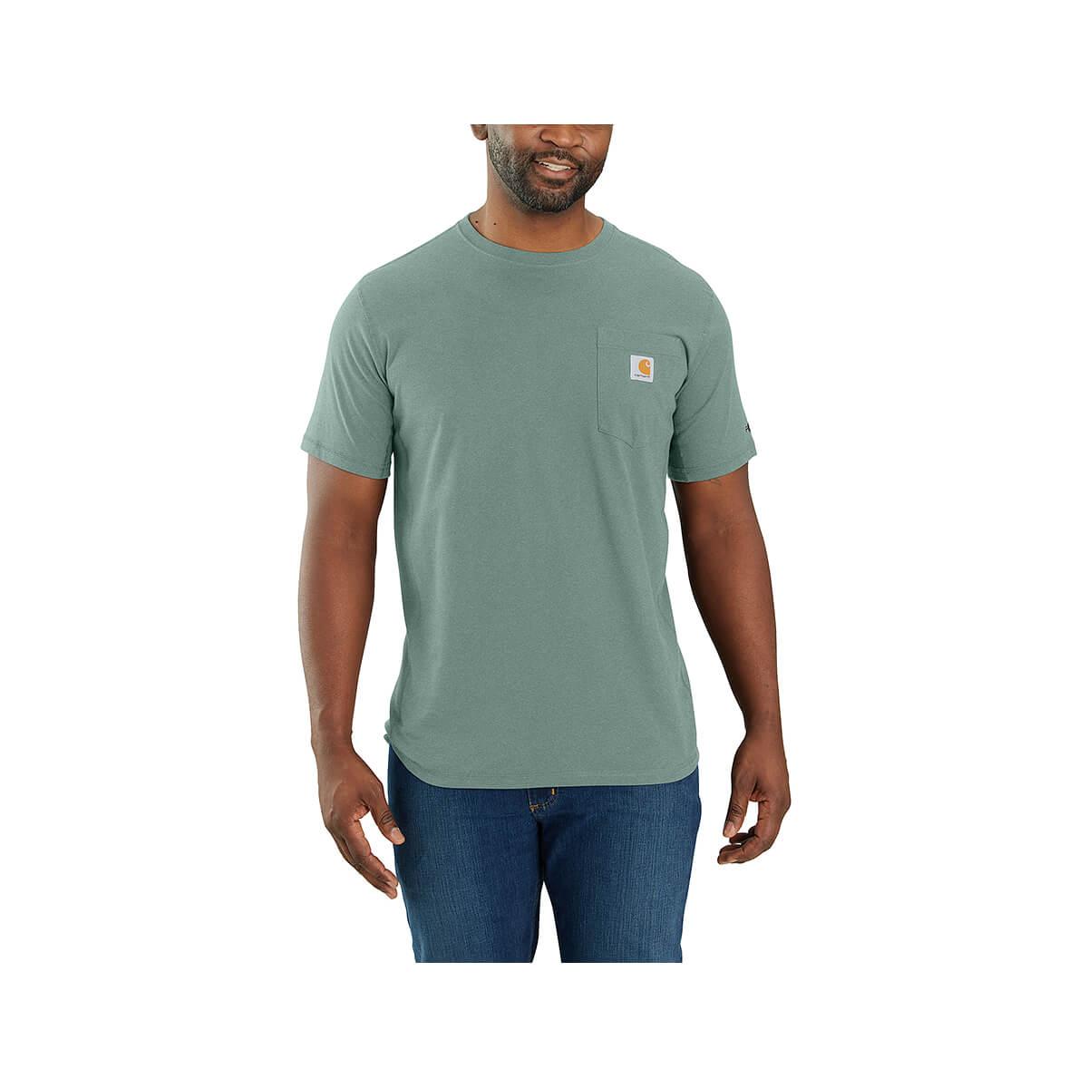  Men's Force Relaxed Fit Short Sleeve Pocket T- Shirt