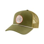 Canvas Mesh-Back Craft Patch Hat: TRUE_OLIVE