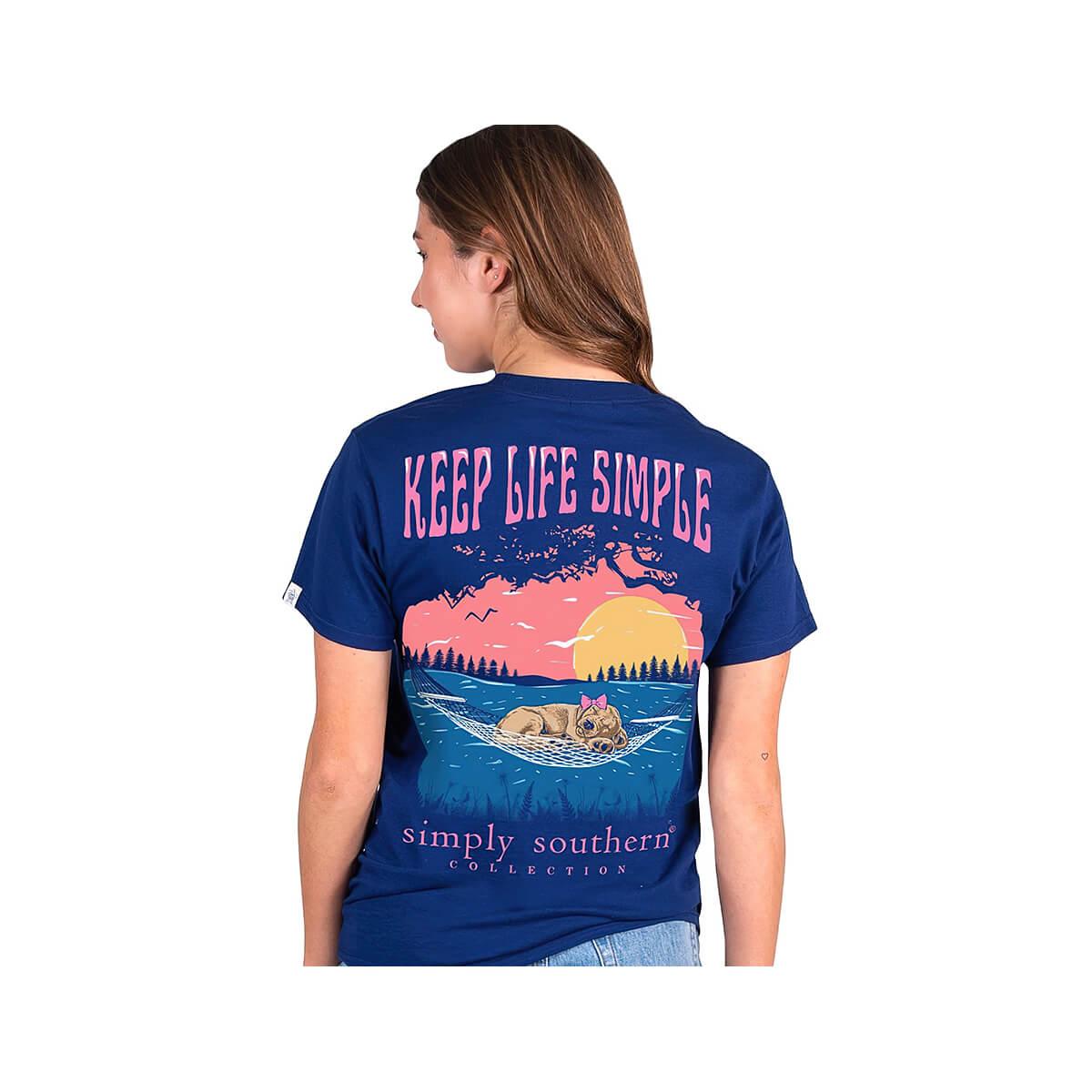  Keep Life Simple Short Sleeve T- Shirt