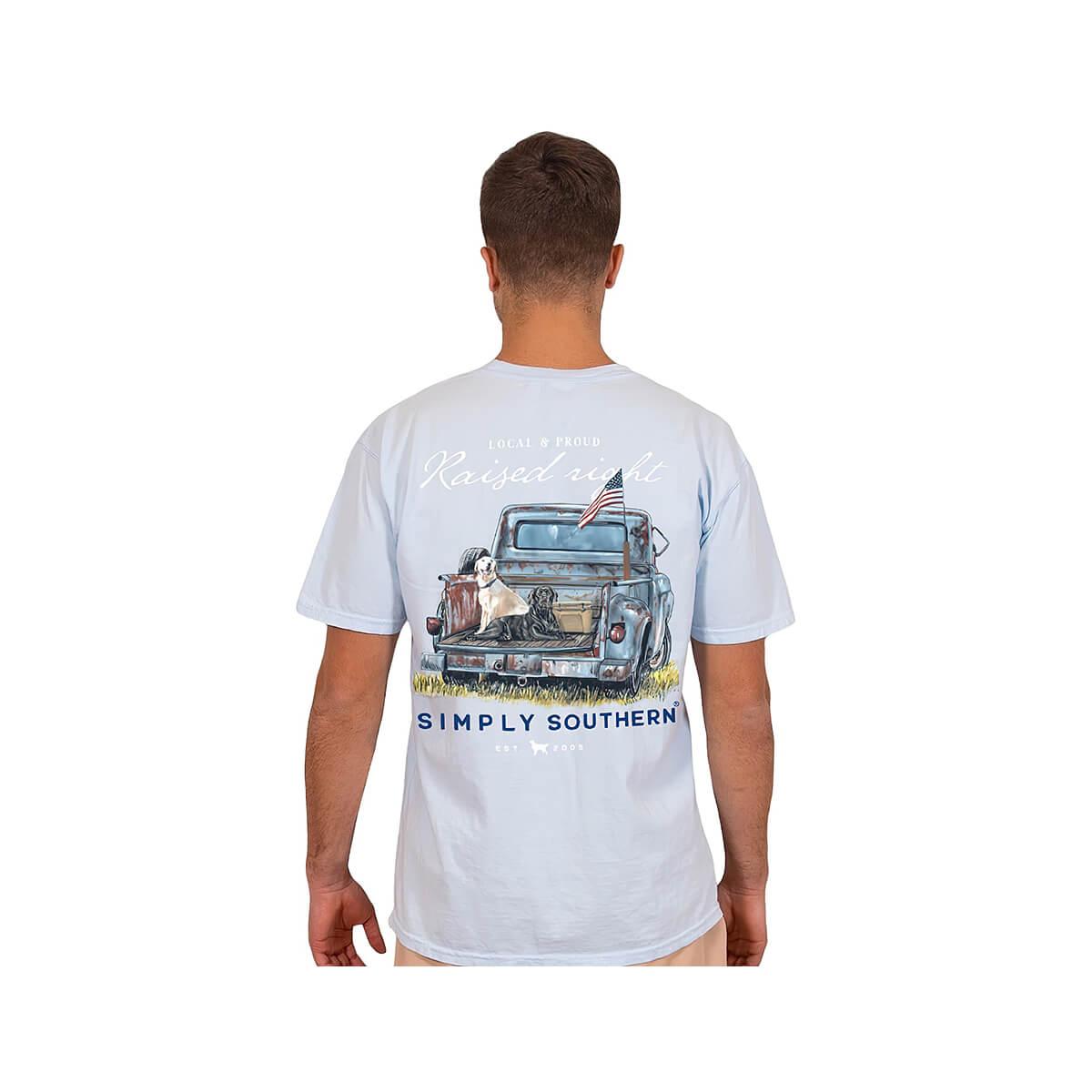  Dog Truck Flag Short Sleeve T- Shirt