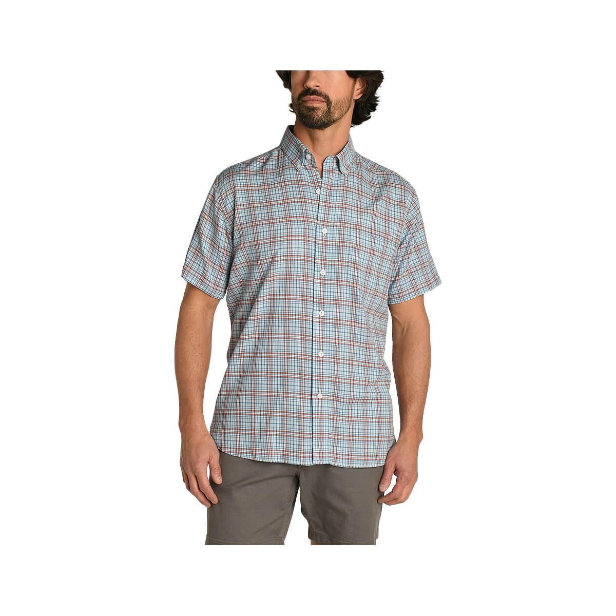  Men's Bristol Plaid Short Sleeve Shirt