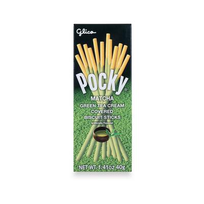 Pocky Matcha Green Tea Biscuit Stick Snacks