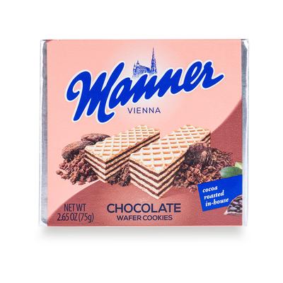 Manner Chocolate Wafer Cookies